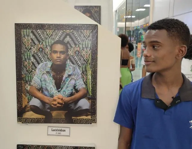 Escola realiza ensaio fotográfico com alunos para promover valorização da cultura negra e indígena