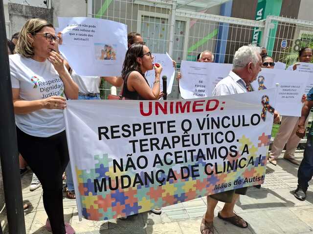 manifestação unimed autistas