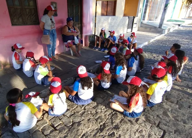 projeto ‘Vivendo Feira: Ontem, Hoje e Sempre’, desenvolvido pela Escola JPI