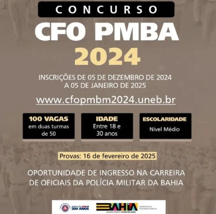 cfo 2024 curso de formação de oficiais da polícia militar