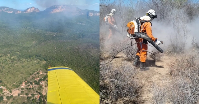 combate a incêndios