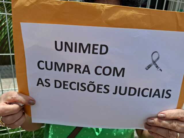 manifestação unimed autistas