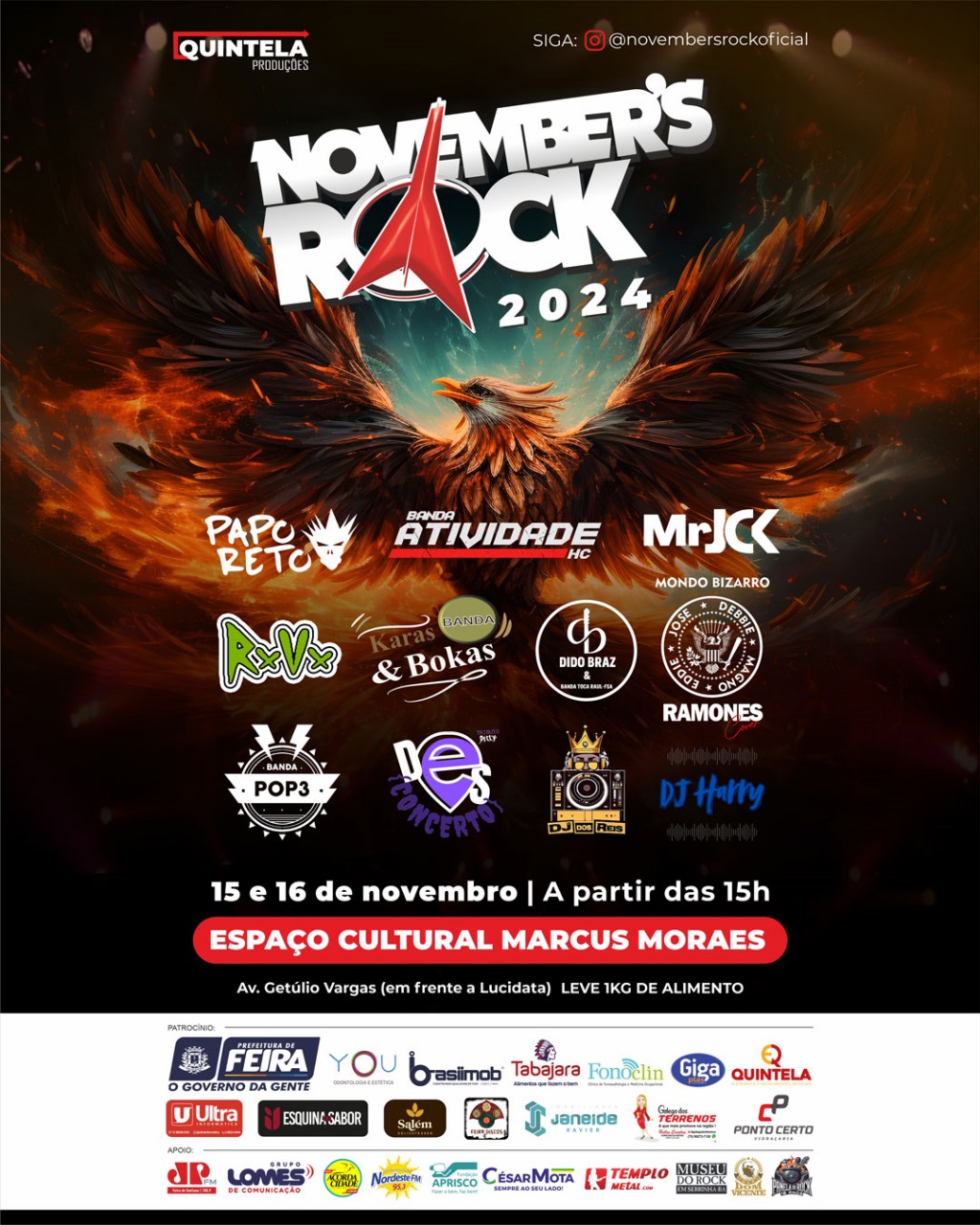 november s rock Feira de santana