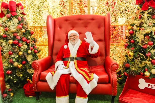 O Papai Noel está chegando no Boulevard Shopping