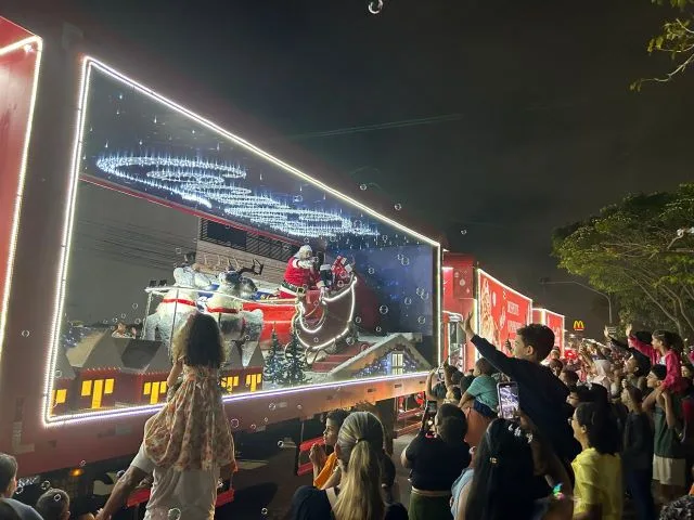 caravana papai noel -