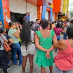 Black friday no centro de feira - comercio