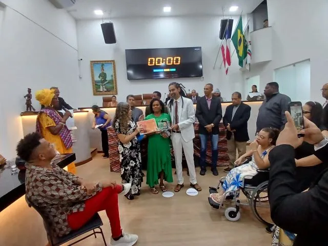 Câmara celebra Dia da Consciência Negra com homenagens a Lourdes Santana, Zumbi e Lucas da Feira