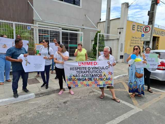 manifestação unimed autistas