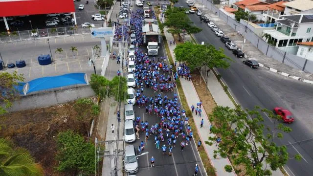 caminhada do amor drone1