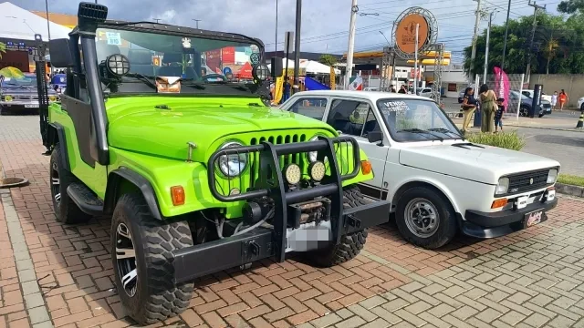 Exposição de carros antigos