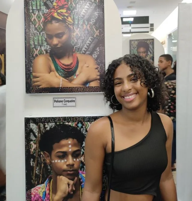 Escola realiza ensaio fotográfico com alunos para promover valorização da cultura negra e indígena