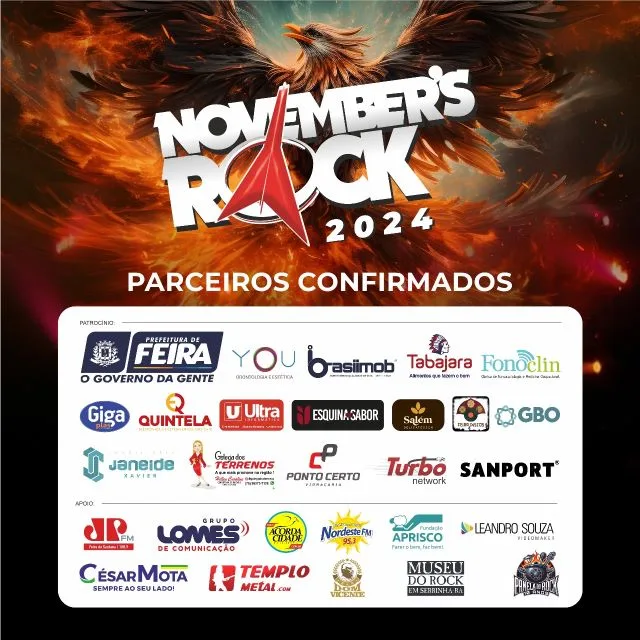 november s rock Feira de santana