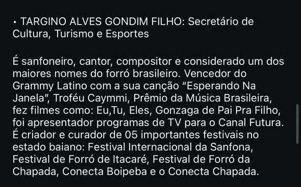 Targino Gondim sanfoneiro