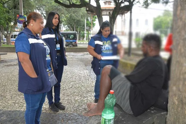 Pessoa em situação de rua em Feira de Santana