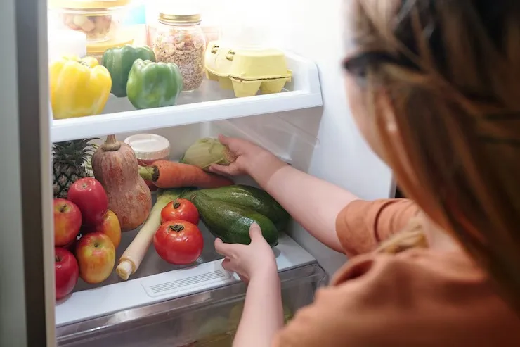 calor alimentos geladeira