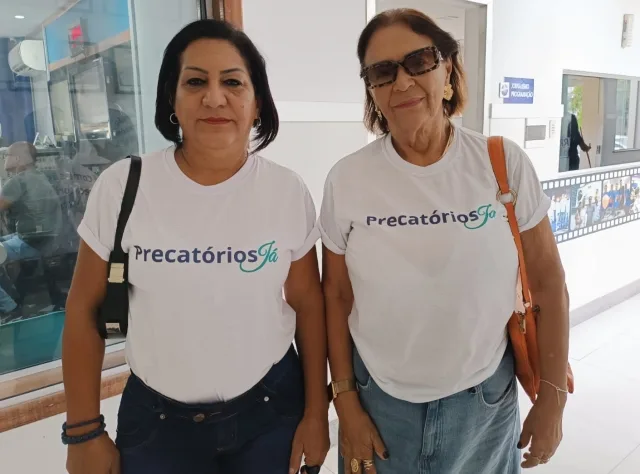 representante do Precatórios Já - cristina e francisca