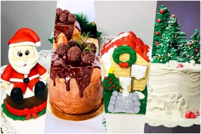 bolos - tortas - confeitaria - natal