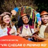 Card ''Conto de Natal Vai chegar o menino Rei''