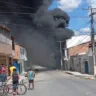 incêndio na Lagoa Grande