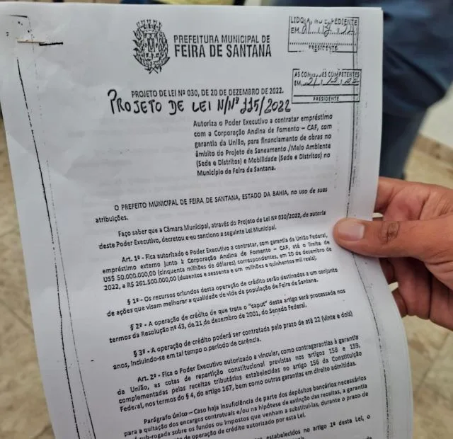 documento empréstimo