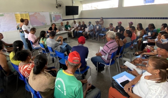 oficinas sobre bacia do Paraguaçu