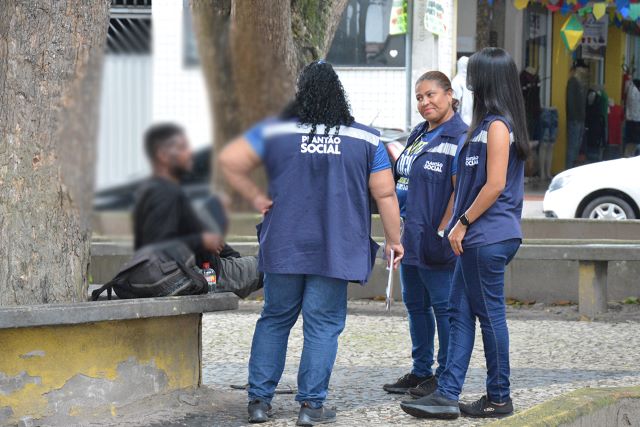 Pessoa em situação de rua em Feira de Santana