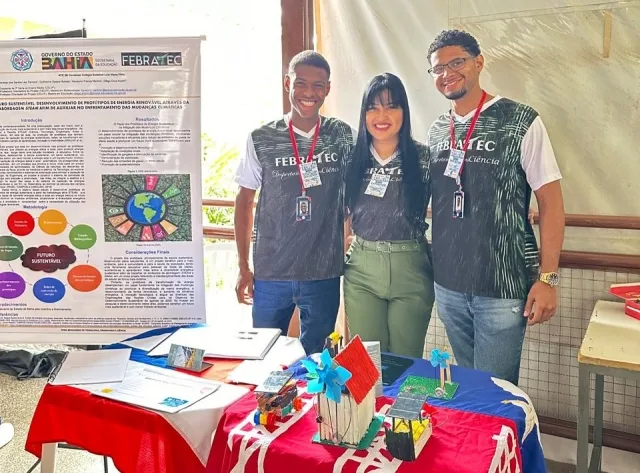 Feira Brasileira de Ciências e Engenharia - febrace - rede estadual - estudantes finalistas