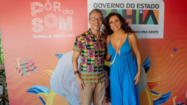 Daniela mercury e Bruno Monteiro