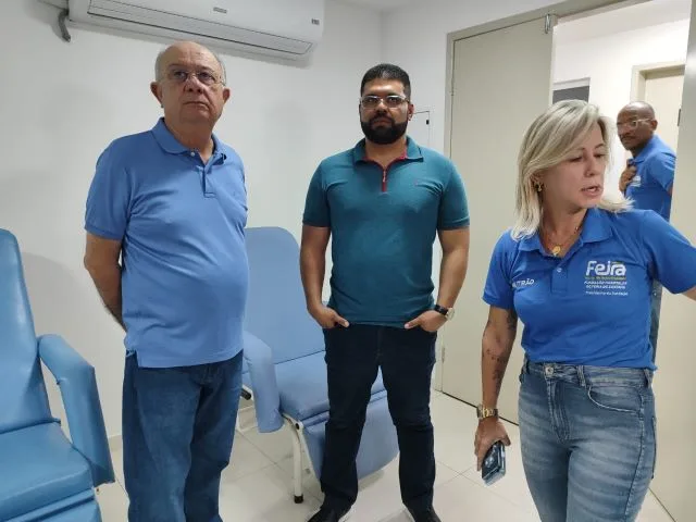 (Da esquerda para a direita) José Robaldo, Rodrigo Matos e Gilbert Lucas