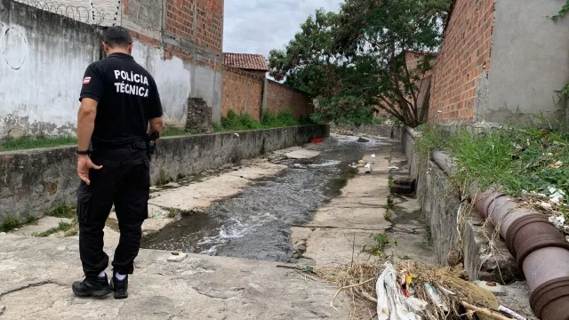 Adolescente morto em FSA - polícia técnica - DPT -1