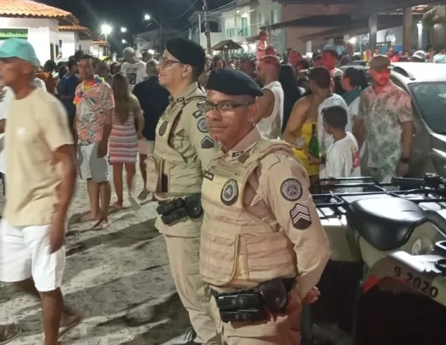 Policiamento em Saubara