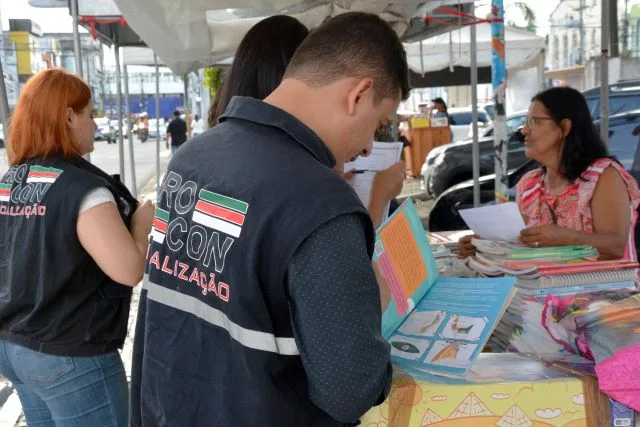 Fiscalização Procon feira do livro