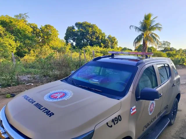 Local onde encontraram o corpo de Pâmela Beatriz de Jesus