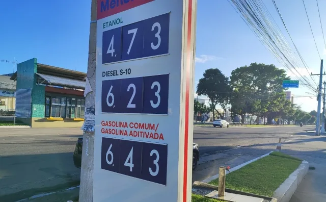 preço da gasolina