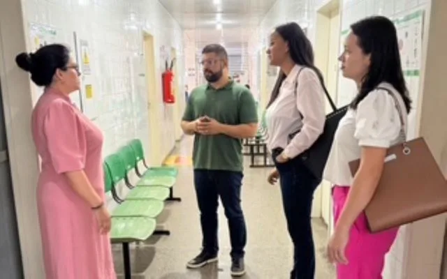 Secretário Rodrigo Matos inicia ciclo de visitas a unidades de saúde