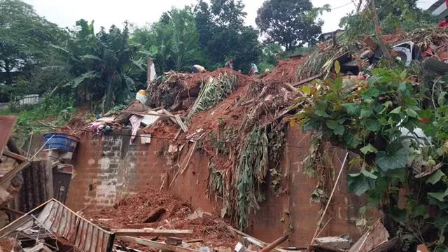 Deslizamento de terra em Minas Gerais