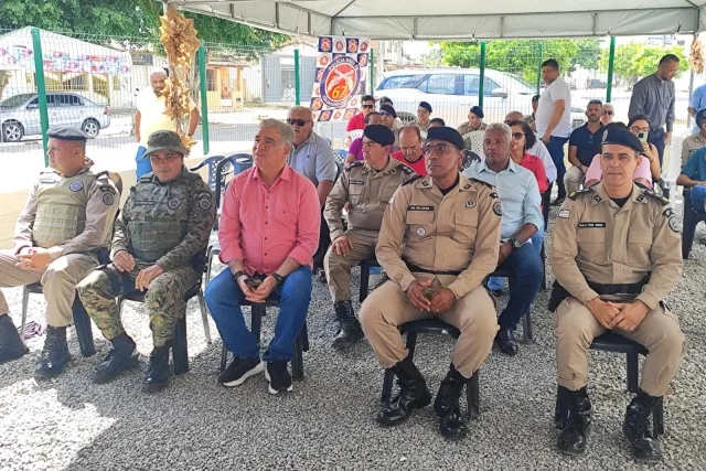 Reinauguração do Posto da Polícia Militar no Distrito de Maria Quitéria