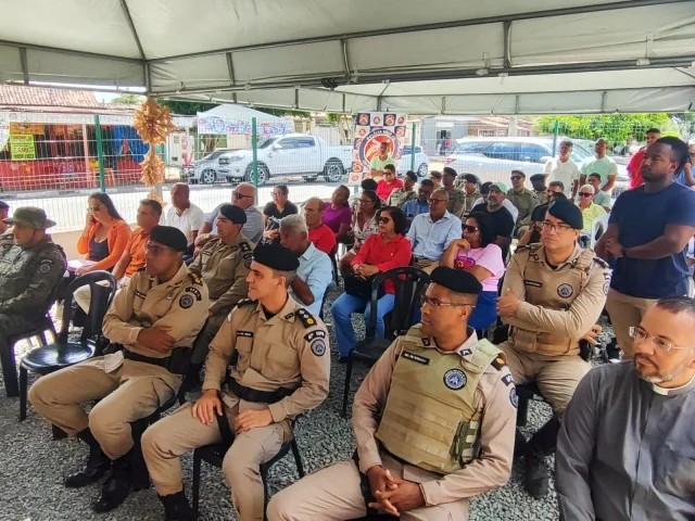 Reinauguração do Posto da Polícia Militar no Distrito de Maria Quitéria