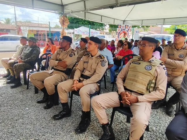 Reinauguração do Posto da Polícia Militar no Distrito de Maria Quitéria