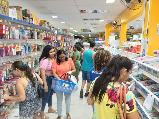 material escolar - livrarias de Feira de Santana