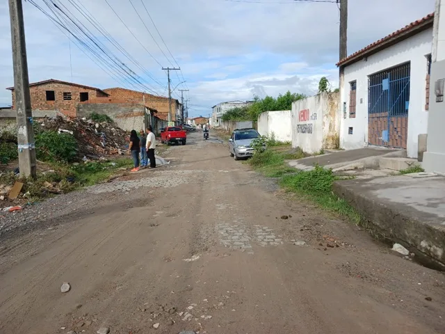 Obras no bairro Caseb