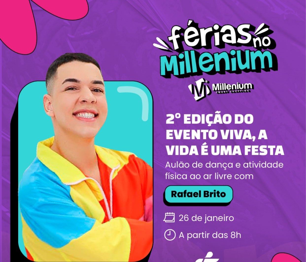 evento Viva a vida é uma festa 2025