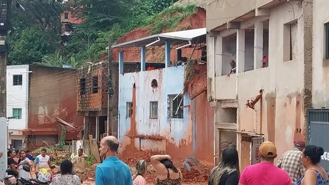 Deslizamento de terra em Minas Gerais