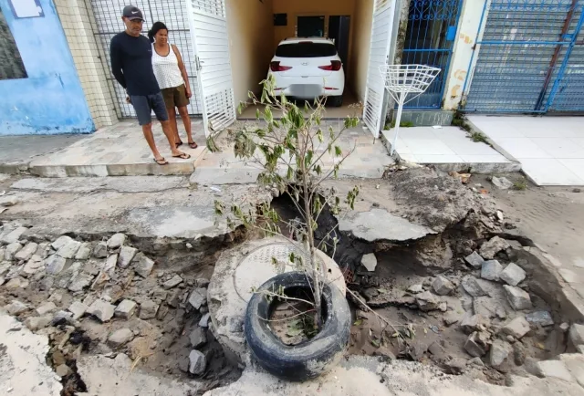 cratera na Queimadinha