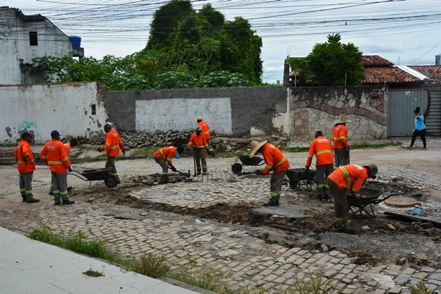 Obras na Rua da Concórdia