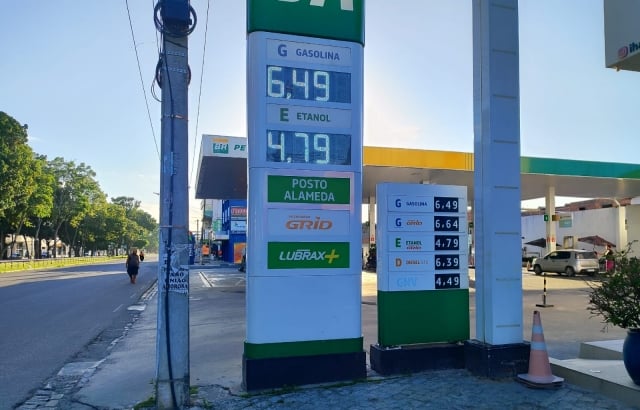 preço da gasolina