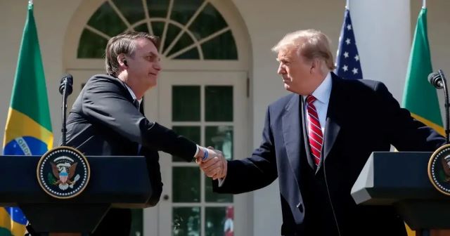 trump e bolsonaro