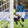 Futebol de Cegos no Centro de Esportes Paralímpicos.