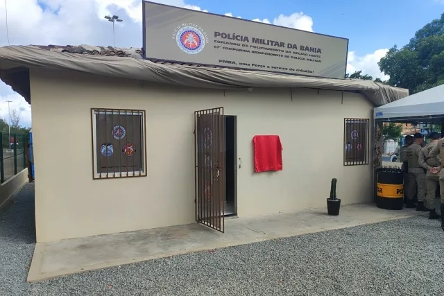 Reinauguração do Posto da Polícia Militar no Distrito de Maria Quitéria