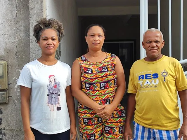 moradores da rua Isolina Bastos Lagoa Grande